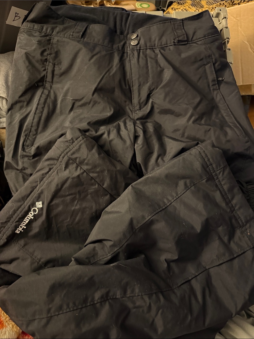 Columbia Black Womens Outdoor Ski Pants